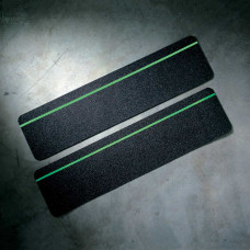 Glow-in-the-Dark Anti-Skid Cleats, Black, 150mm x 600mm x 24pcs