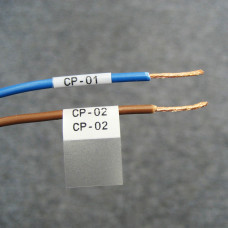 BMP41/51/53 Self-Lam White <3mm wire diameter 13mm(W) x 19mm(H) 360 labels (M4-11-427) BMP41/51/53 Self-Lam White <3mm wire diameter 13mm(W) x 19mm(H) 360 labels (M4-11-427)